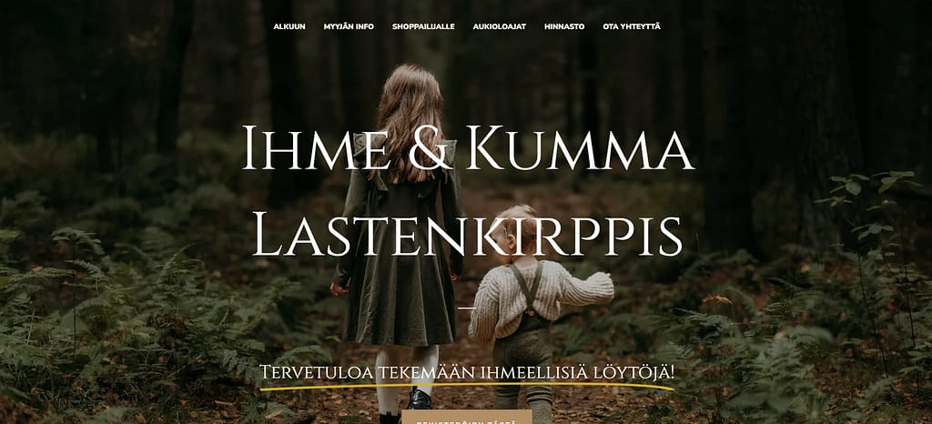 ihme ja kumma lastenkirppis